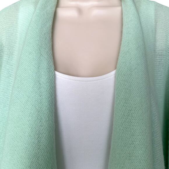 Minnie Rose Cashmere Oversized Open Cardigan, Size XS/S, Mint Green - Picture 5 of 10